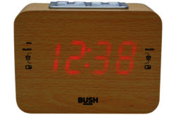 Bush Wooden Clock Radio - Wood